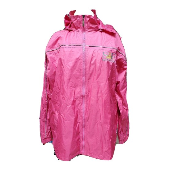Gogo Sports 2XL Pink Full Zip Jacket San Francisco California - Size XXL - Picture 1 of 7